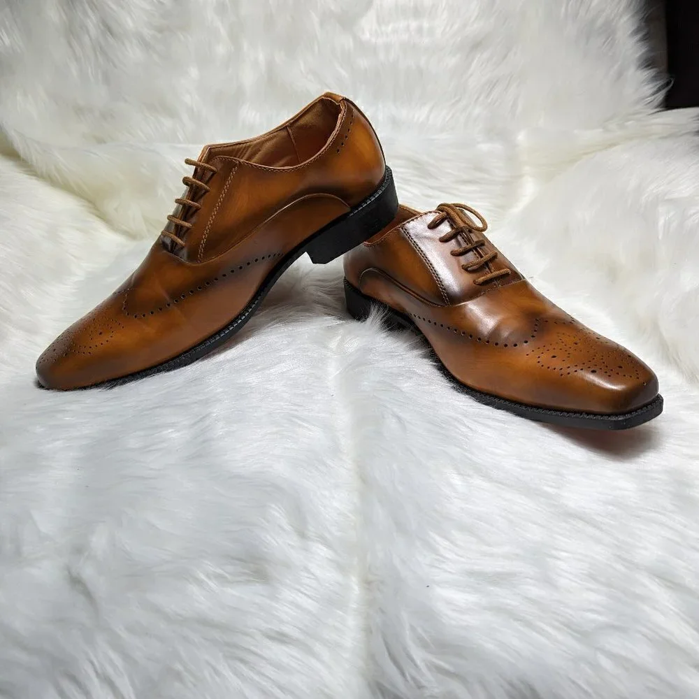 Antonio Cerrelli Elite Men's Brown Size 9.5  Style 6672